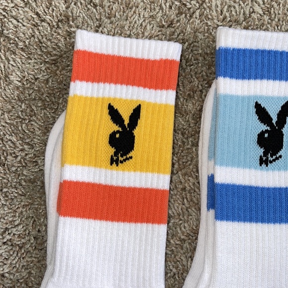 🐇 Playboy Bunny | Iconic Crew Socks - Picture 3 of 7